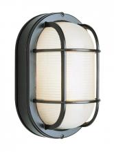 Trans Globe 41015 BK - 1 LIGHT LARGE OUTDOOR BULKHEAD